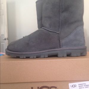 Ugg Essential Short boots worn once.  Size 9